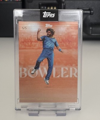 Topps Cricket Legends of the Game | Lasith Malinga | Sri Lanka | Numbered /5