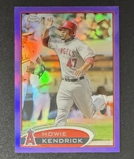 Howie Kendrick 2012 Topps Chrome Purple Refractor #201 - Angels