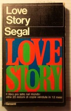 Libro "Love Story" di Eric Segal - i Garzanti editore - 1971