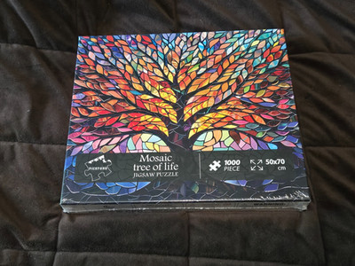 Pickforu  Mosaic Tree Of Life Jigsaw Puzzle 1000 Piece SEALED