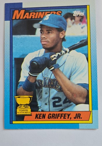 1990 Topps - Ken Griffey Jr #336 (Scar Error)