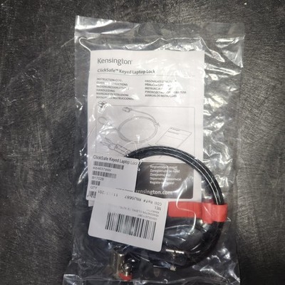 Kensington - K64637WW ClickSafe Keyed Laptop Lock Cable  NEW/SEALED     