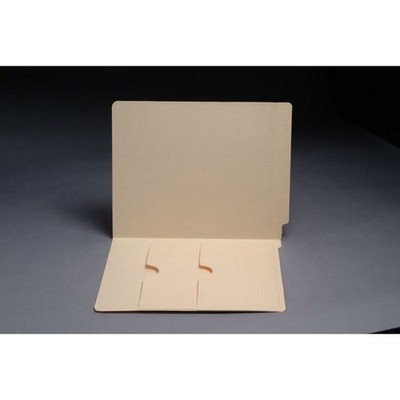11pt Manila Folders, Full Cut END TAB, Letter Size, Double Pockets Inside Front