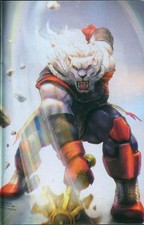 INVINCIBLE UNIVERSE BATTLE BEAST #1 M - 2025 - Tiago da Silva Virgin FOIL cover