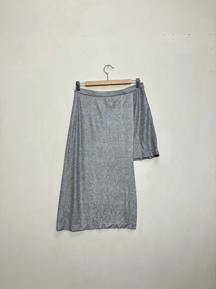 Jupe Plissée Zara Dark Silver - Taille XS - Occasion Très Bon état