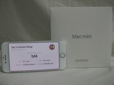 Mac Mini M4 Chip 10 Core 32GB 256GB - Apple Certified 1 Year Warranty Fast Ship!