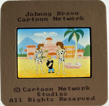 JOHNNY BRAVO CARTOON NETWORK PRESS KIT PHOTO 35mm Slide FILM Transparency #1114