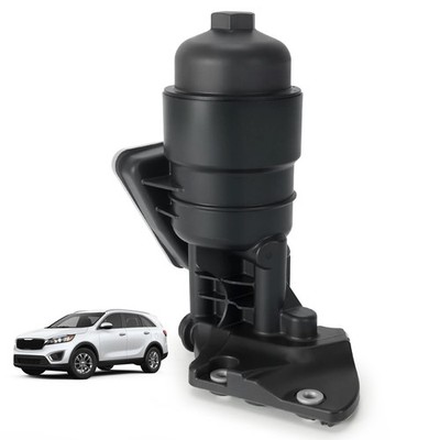 Complete Engine Oil Filter & Housing Assembly Compatible with Kia Sedona/Cade...