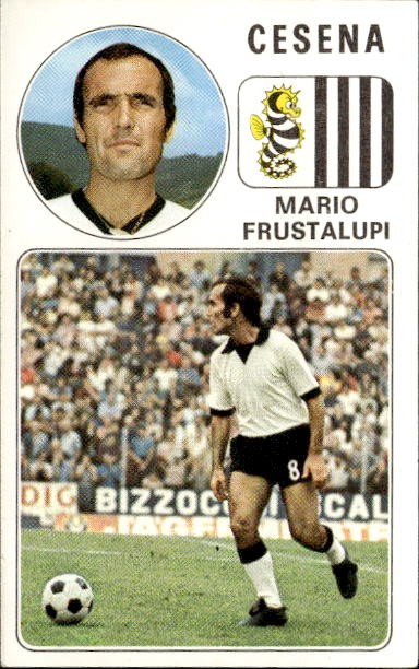 Figurina Calciatori Panini 1976/77 # 42 Mario Frustalupi Cesena