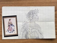   FAIR CONDITION  READ  Mirabilia Queen of Freedom Cross Stitch Chart MD-64