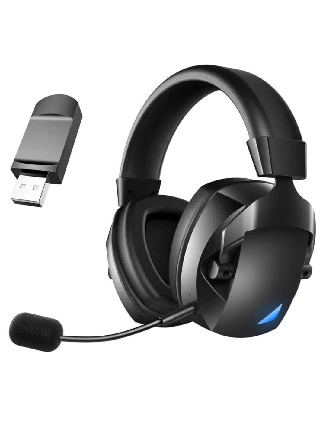 BL100 Pro Wireless Gaming Headset 50mm Driver Adjustable Earcup Low Latency