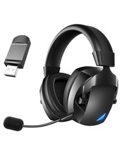 BL100 Pro Wireless Gaming Headset 50mm Driver Adjustable Earcup Low Latency