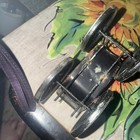 2 VINTAGE CARS TIN METAL WELDED DISPLAY — photo 4
