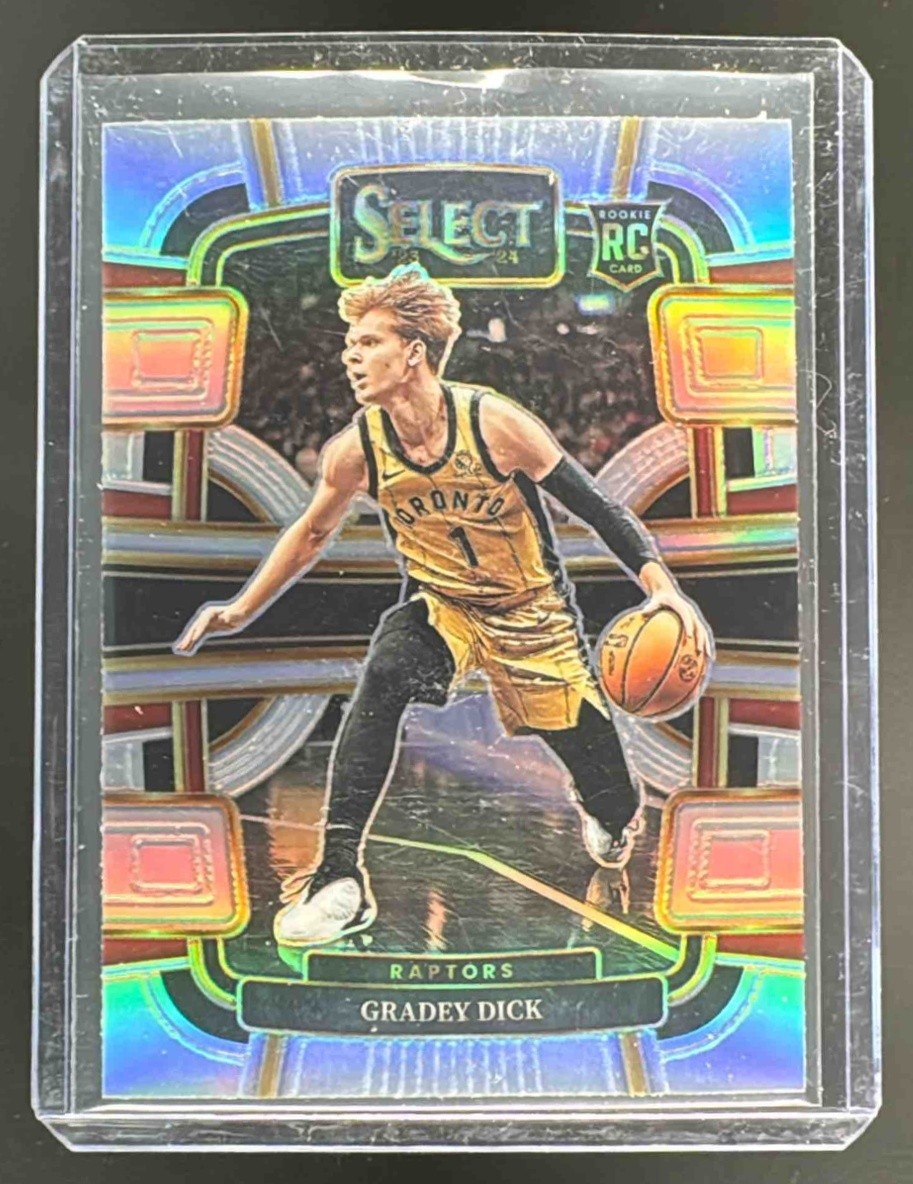 Gradey Dick 2023 Panini Select #90 Silver Prizm Rookie RC Concourse (A)
