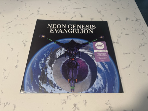 Neon Genesis Evangelion 2LP Vinyl Mondo Exclusive Clear Green Purple Smoke