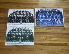 Toronto Maple Leafs 1966/67 X2 Team Pictures 11 X16 Photo  + 1978/79 12 X18 Lot