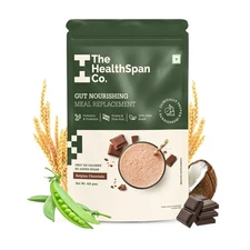 Healthspan Slim Shake | Plant Protein + Fiber, Probiotics | 425g Belgian Choc