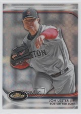 2012 Topps Finest X-Fractor Jon Lester #44 0t1