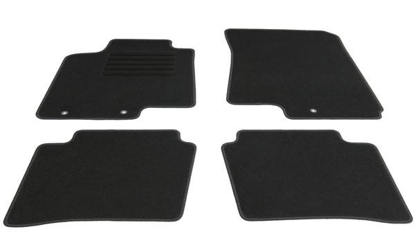 FußMatten Set FüR Hyundai I20 2014-2018 Autoteppiche Automatten Basic Set-image