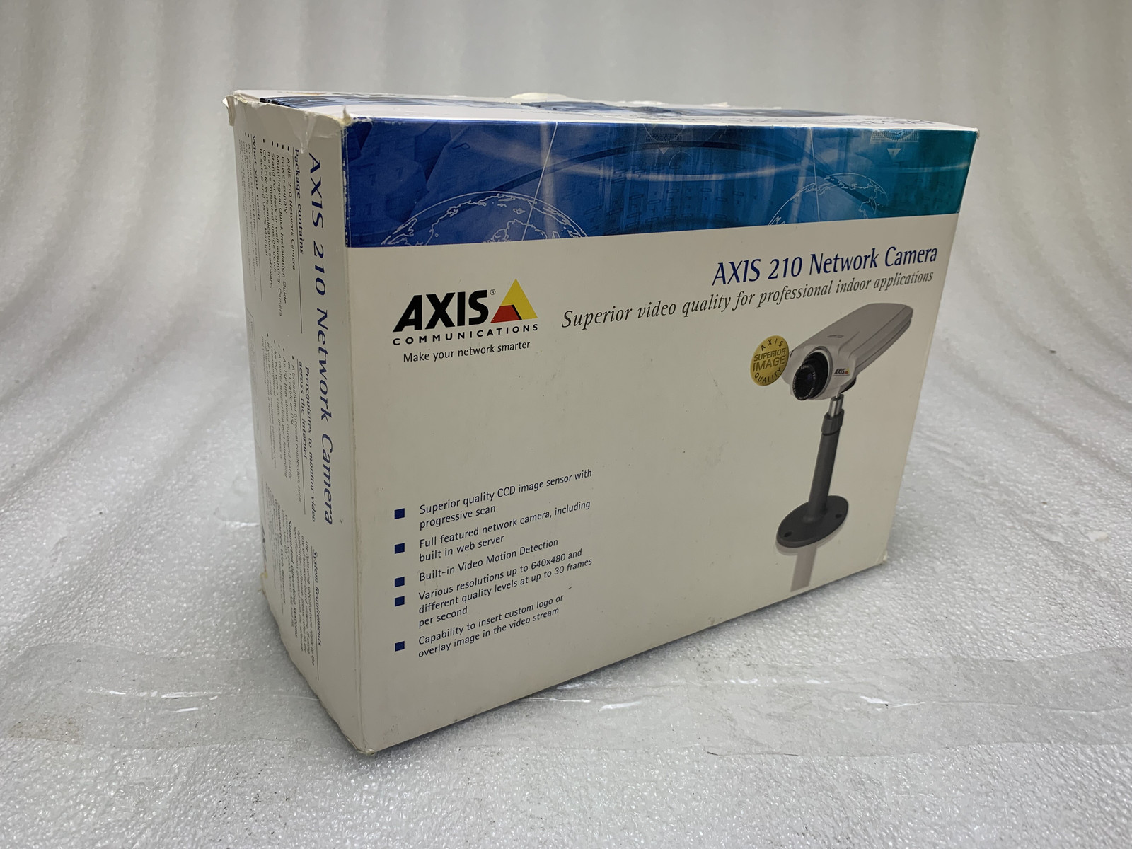 AXIS 210 NETWORK SURVEILLANCE CAMERA w/ POWER CORD