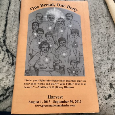 ONE BREAD ONE BODY booklet Revelation 14:14 Presentation Ministries 2013