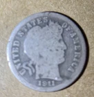 1911 P Barber Dime X123