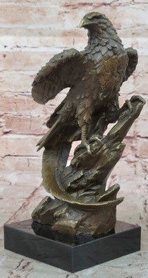 Fliegende Adler Militär Kunst Fbi Dea Cia USA Amerikanische Symbol Bronze Statue