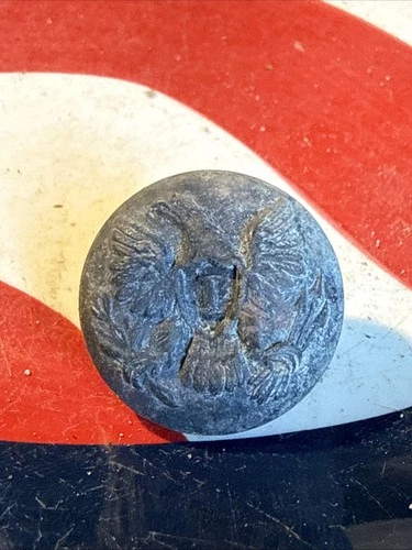 Dug Civil War 💥 🇺🇸 💣 Big Eagle I Coat Button