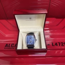 Brand New Men Stockwell Watch with Water resistant stainless steel Black leather