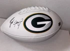 Brett Favre Green Bay Packers AUTO SIGNED Signed NFL Football RADTKE SPORTS AUTH