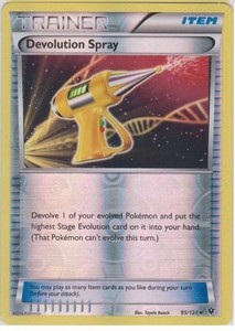 Devolution Spray 95/124 XY Fates Collide REVERSE HOLO MINT! Pokemon