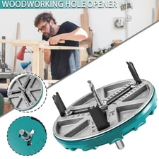 Adjustable Punching Saw Circle Hole Cutter Wood Drywall Drill Bit Saw Tool Kit