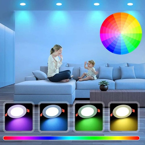 15W LED Downlight Recessed Round Light RGB Dimmable Smart Google Home Alexa Tuya - Picture 5 of 32