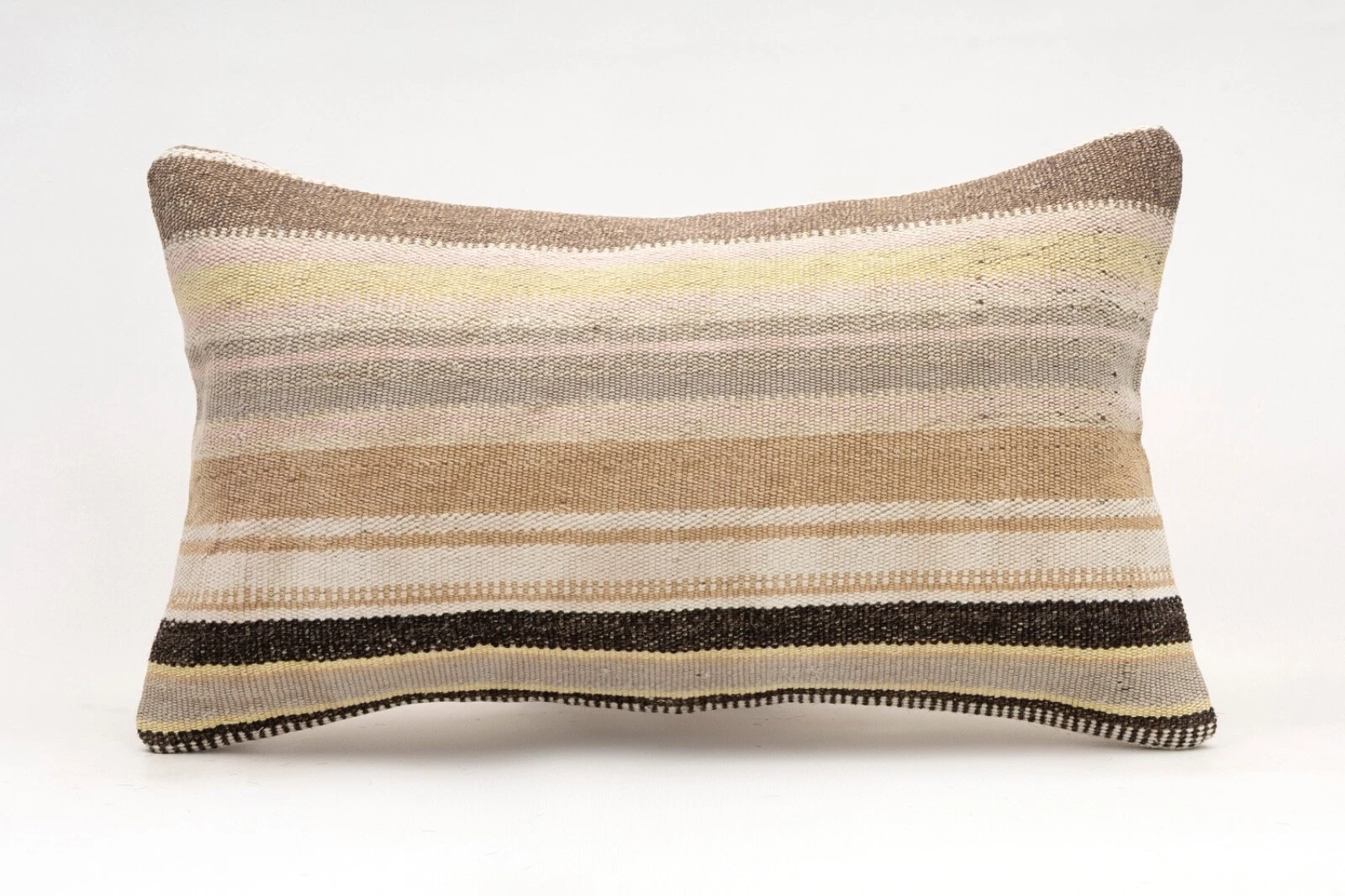 Decorative Pillow Cover, 12x20 in, Kilim Pillow, Turkish Pillow, Sofa Cushion