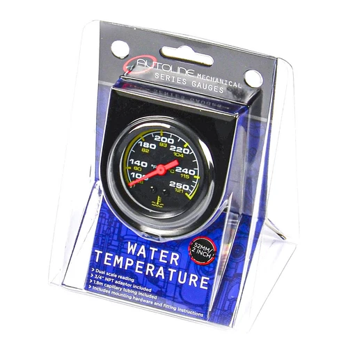 Genuine SAAS Oil Pressure Gauge Mech Black Autoline 0 to 80psi/5.6 kg cm - Picture 4 of 4