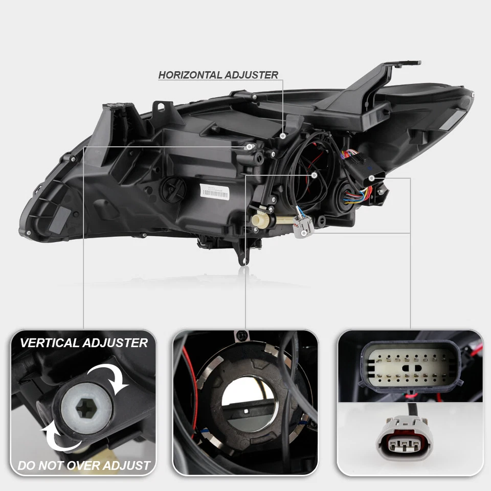 2017-2019 Buick LaCrosse HID/Xenon w/AFS LED DRL Projector Headlight - Passenger - Image 4 of 4