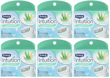 Schick Intuition Sensitive Care Moisturizing Razor Blade Refills, 18 Cartridges