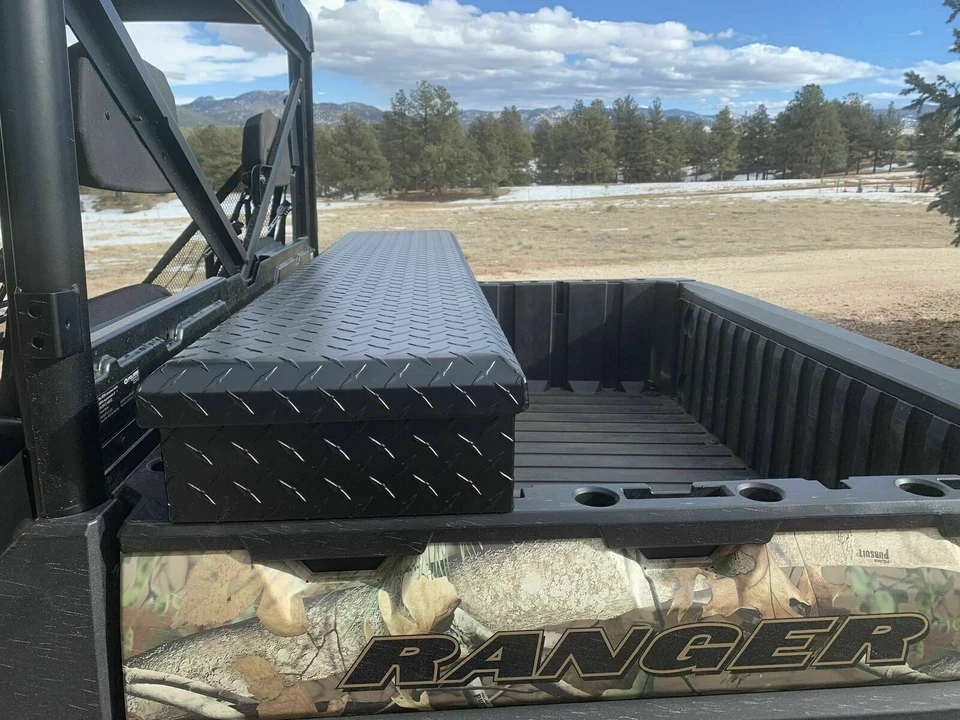 Kolpin UTV Tool Box Cargo Bed Storage Polaris Ranger XP 1000 2017-2025 - Image 2 of 4