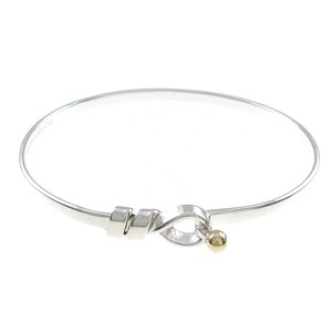 Authentic TIFFANY Love Knot Bangle #260 