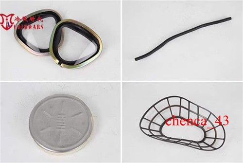 Soviet Russian Army Black Lenses Gas Mask PMK-2 Original Mask Set Size 2y - Picture 11 of 12