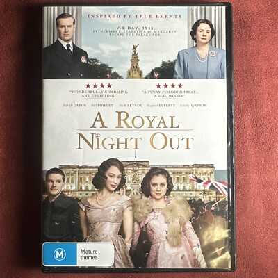 A Royal Night Out (DVD, 2015) - Free Shipping!