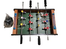 Mini Calcio Balilla Da Tavolo - Biliardino 4 stecche 51x31x10 cm - CON LUCI LED