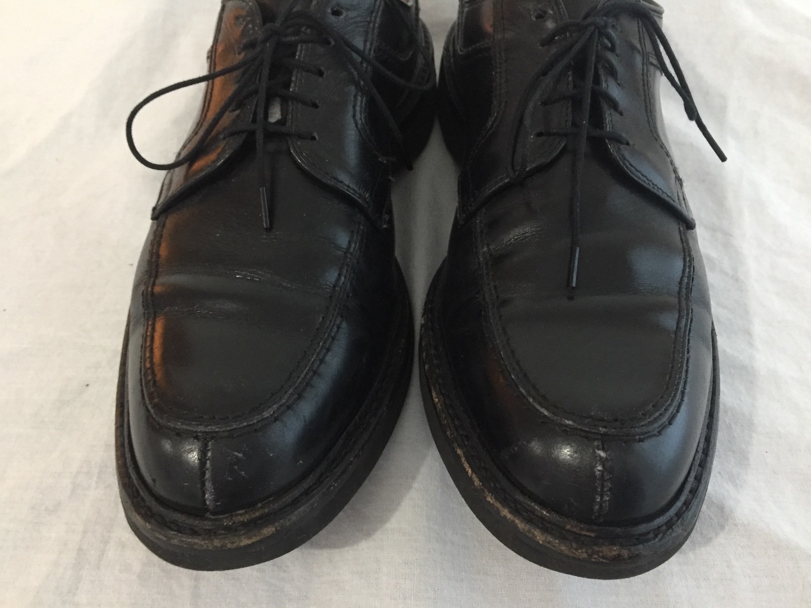 SAOLA Scarpe derby Allen Edmonds 'Norse' stringate in pelle nera taglia 10 5B