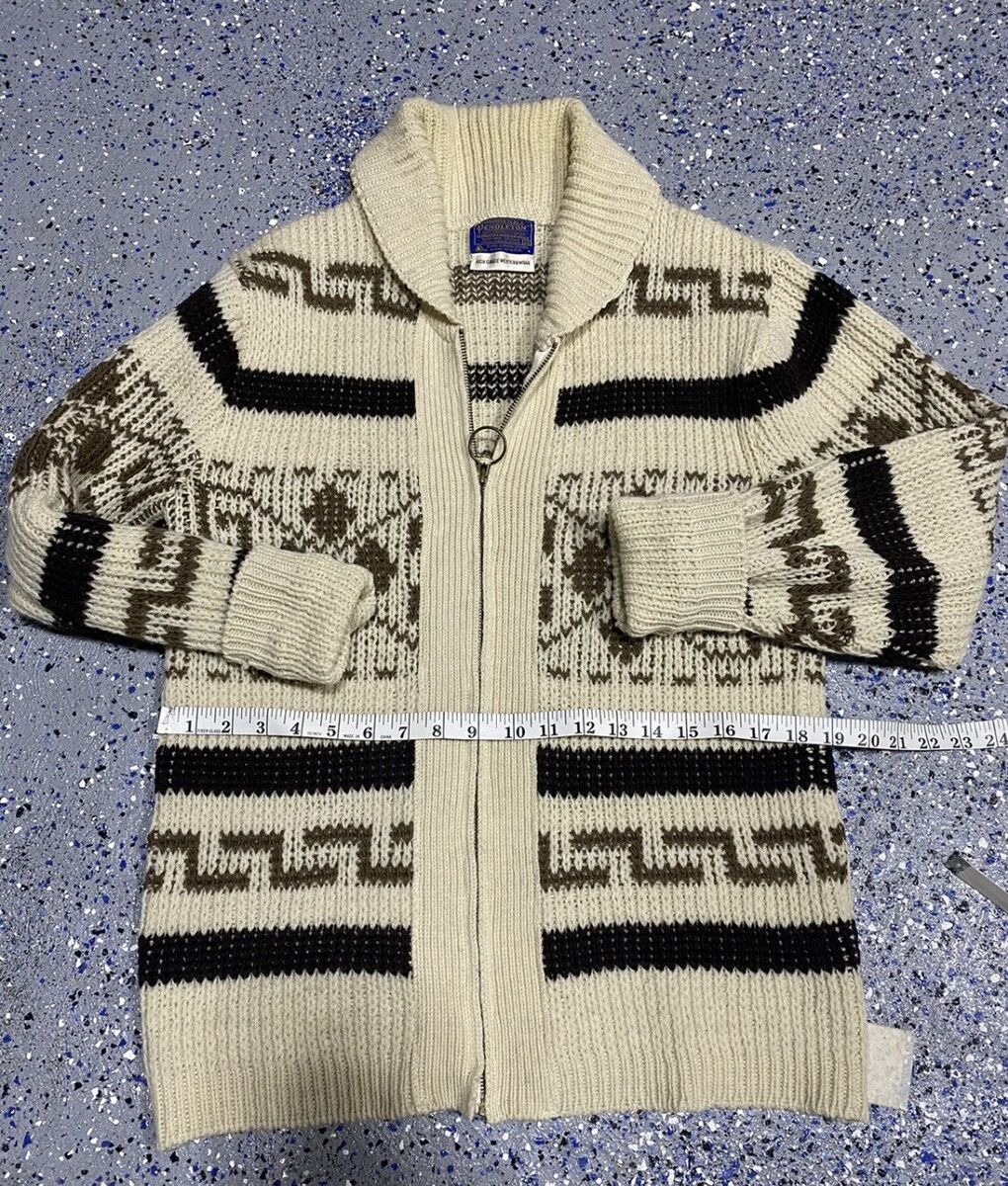 Pendleton Mens Original Westerly Wool Cardigan Big Lebowski Pendleton Mens Original Westerly Wool Cardigan Big Lebowski