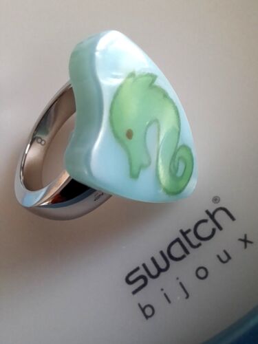 Swatch: Ring " Pacificus " (JRD039) - Seahorse - New/Top-Rarität - Picture 1 of 3