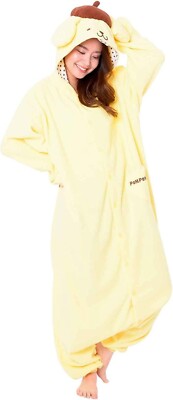 Authentic SAZAC Pompompurin Kigurumi Onesize - Ultimate Cozy Wear & Costume