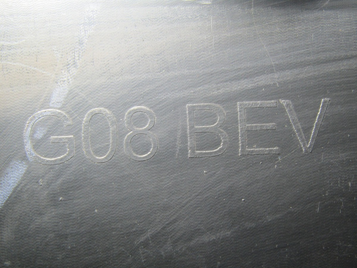 2020 ON BMW iX3 G08 FRONT BUMPER LOWER LIP GENUINE P/N 51118498774  