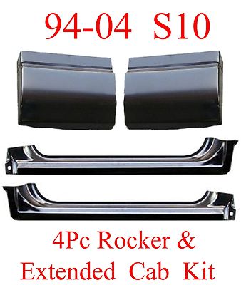 Left Rocker & Cab Corner Repair Kit – 2-Piece – For 1994-2004 S10 3-Door – Rust Repair Panels