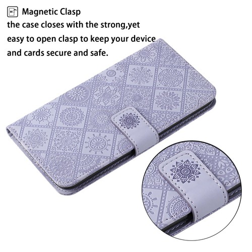 Totem Leather Wallet Phone Case For Motorola G85 E14 S30 Pro G73 E13 Edge G 5G - 第 4/19 張圖片