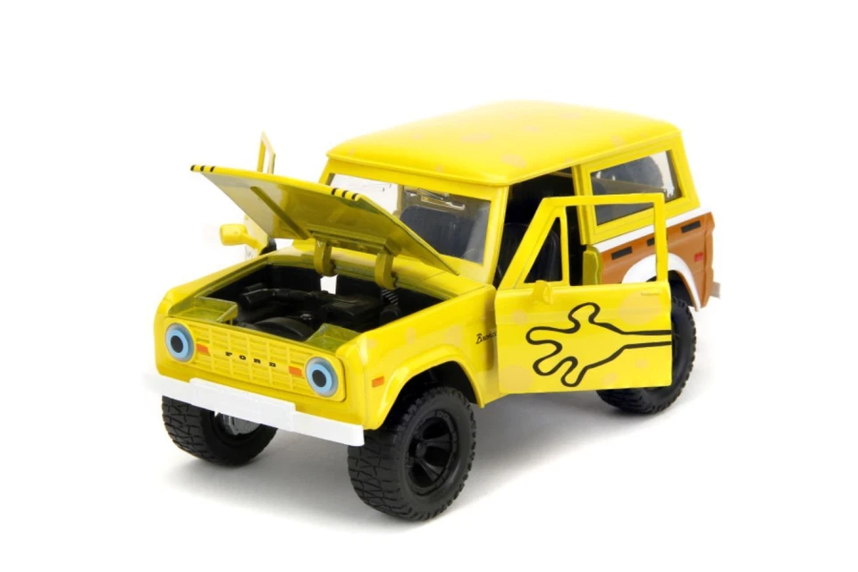 1:24 Spongebob Squarepants w/1973 Ford Bronco -- Nickelodeon JADA - Image 4 of 4